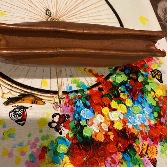 Coach 7165 Zip Utility Pouch Wallet Cosmetic Chunky Case Clutch. - Picture 5 of 10